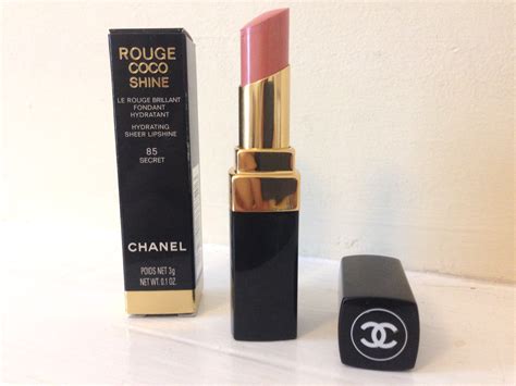 chanel coco rouge shine secret|Chanel Rouge Coco shine lipstick.